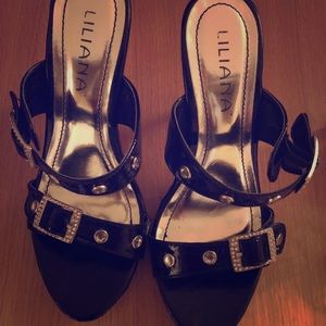 Cute punk platform heels